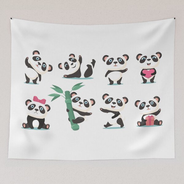 Item preview, Cute cartoon baby pandas designed and sold by Tobasiano.