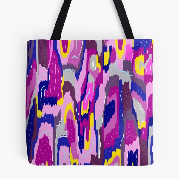 Item preview, Funky Colorful Abstract Painting designed and sold by DanielleGensler.
