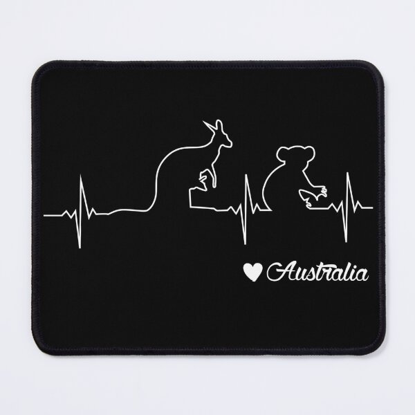 Item preview, Australia Kangaroo and Koala Heartbeat Draw designed and sold by NUMAcreations.