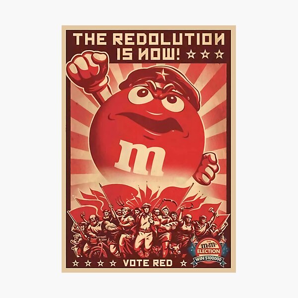 Artikel-Vorschau von Werbung für den M&M-Kommunismus, designt und verkauft von PoliticsPrint.