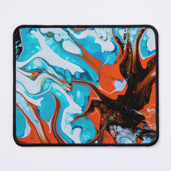 Item preview, Abstract acrylic liquid pouring painting designed and sold by Catrinann.