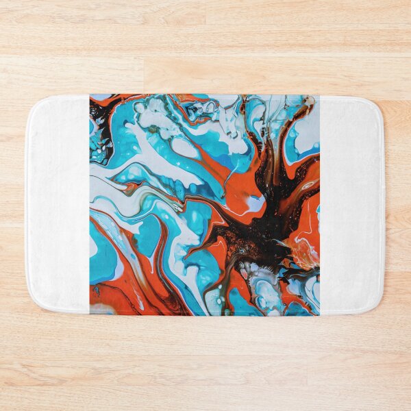 Item preview, Abstract acrylic liquid pouring painting  designed and sold by Catrinann.