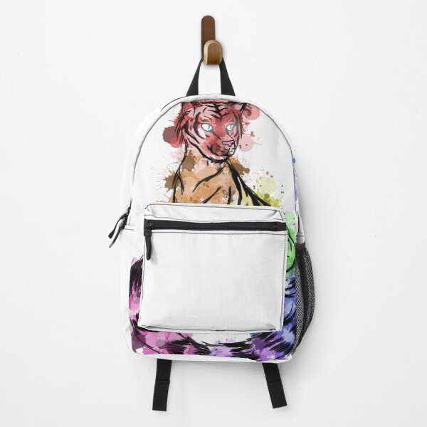 Item preview, Rainbow Tiger, splatter color designed and sold by Bailey Swinney.