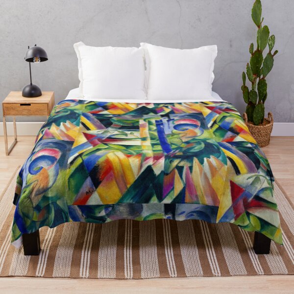 Item preview, Franz Marc The Little Mountain Goats - famous painting designed and sold by PuzzleWuzzle.