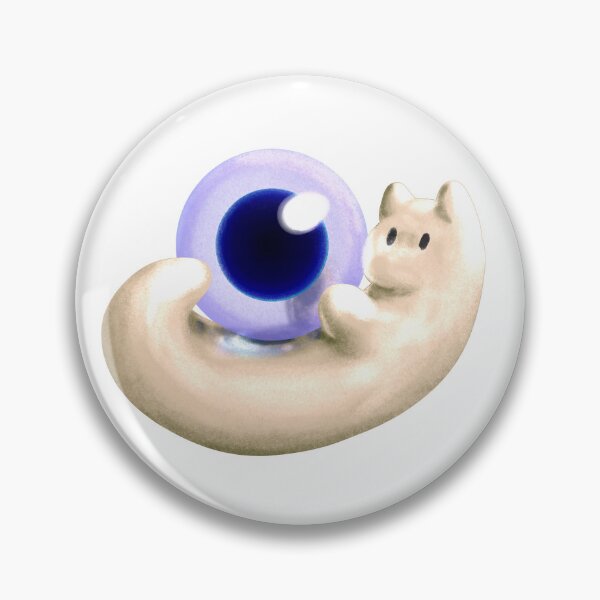 Item preview, Slug Cat Playing With an Egg (Blue) designed and sold by MonokromeDemon.