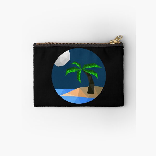 Artikelvorschau, Low-Poly-Strand | Low-Poly-Palme | Low-Poly-Nacht | LowPoly-Kunst entworfen und verkauft von RiciPaneto.