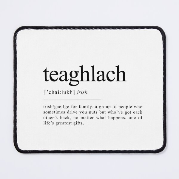 Item preview, Teaghlach Irish Gift | Gaeilge designed and sold by grandlovely.