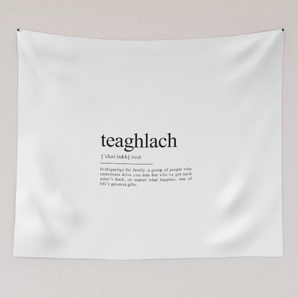 Item preview, Teaghlach Irish Gift | Gaeilge designed and sold by grandlovely.