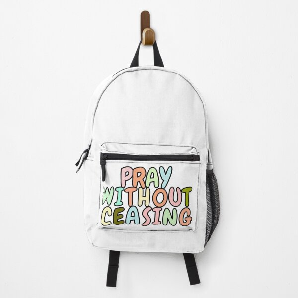 Item preview, pray without ceasing,bible Christian motivational quotes designed and sold by TrinityGIRL.