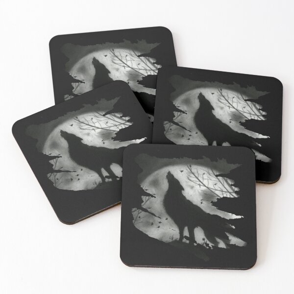 Item preview, zidika || wolf in dark night  designed and sold by Shagrah.