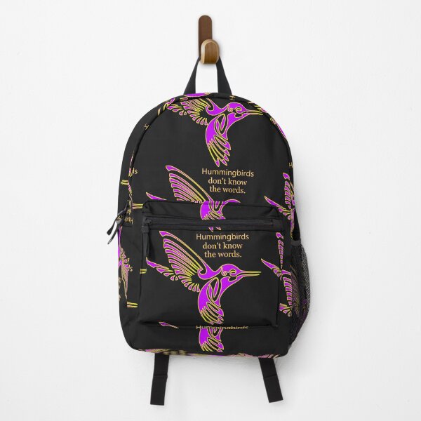 Item preview, Hummingbirds Don't Know The Words designed and sold by SacRob123.
