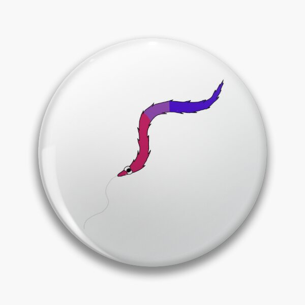 Item preview, Bi worm on a string designed and sold by tacopoop24.