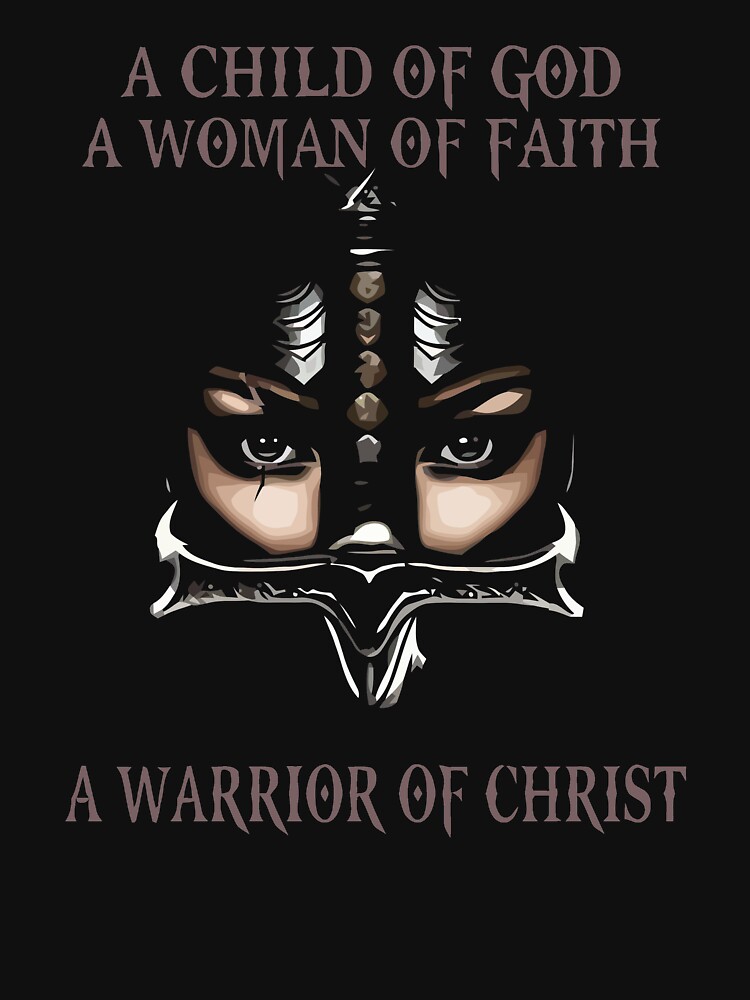 warrior for christ t shirt