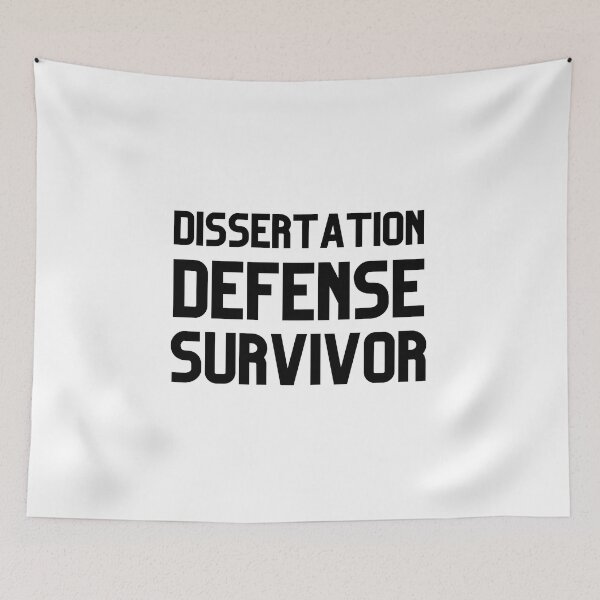 Item preview, Dissertation Defense Surnivor- PHD, Doctor Of Philosophy Funny Gift  designed and sold by InspireShop.
