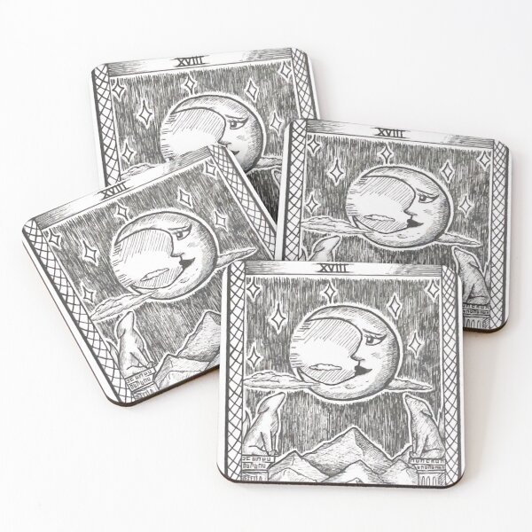Item preview, Tarot Card The Moon  designed and sold by Latinadaria.