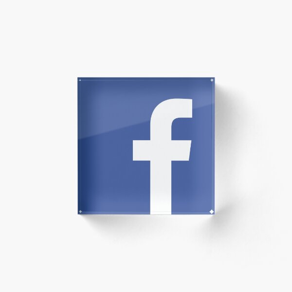 Facebook Acrylic Block