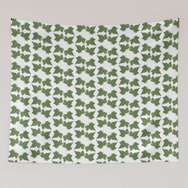 Item preview,  Watercolor ivy leaf illustration pattern designed and sold by Malu-Iriarte.