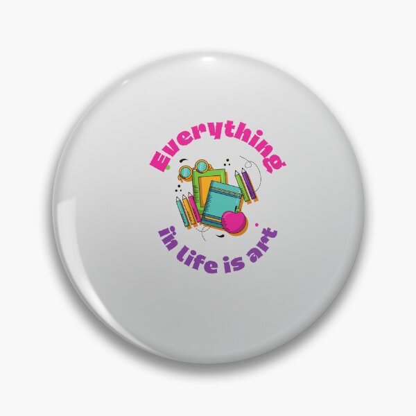 Item preview, Everything in life is art T-Shirt designed and sold by Graphichut.