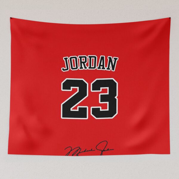 Item preview, Michael Jordan with 23 Number RED designed and sold by amyriggs.