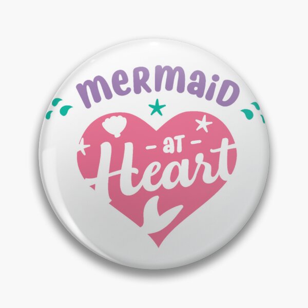 Item preview, mermaid at heart design designed and sold by ketkidesign.