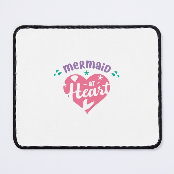Item preview, mermaid at heart design designed and sold by ketkidesign.