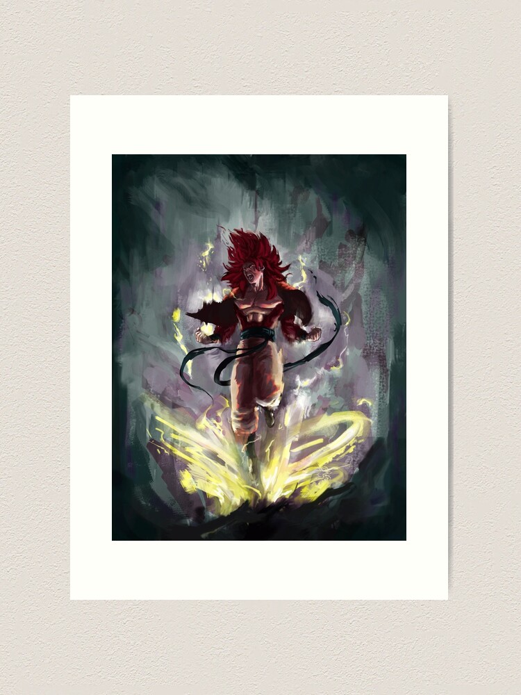 Gogeta Super Saiyan Blue DBS SSGB Art Board Print for Sale by