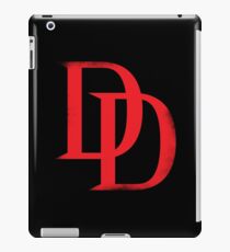 DD LOGO hero movie comic funny crazy nice blood color iPad Case/Skin