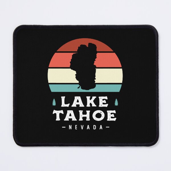 Item preview, Lake Tahoe Nevada National Park Camping Retro designed and sold by Uppercase Tees.
