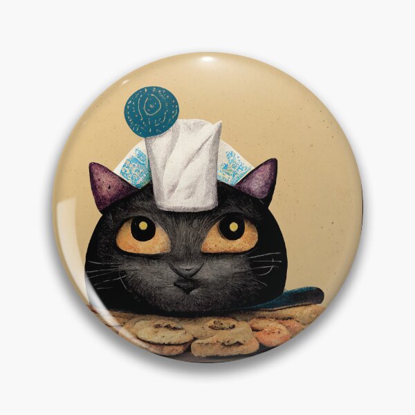 Item preview, Funny Black Cute Cat Making Biscuits With Love with Milk on Head No Text designed and sold by MattsMultiverse.