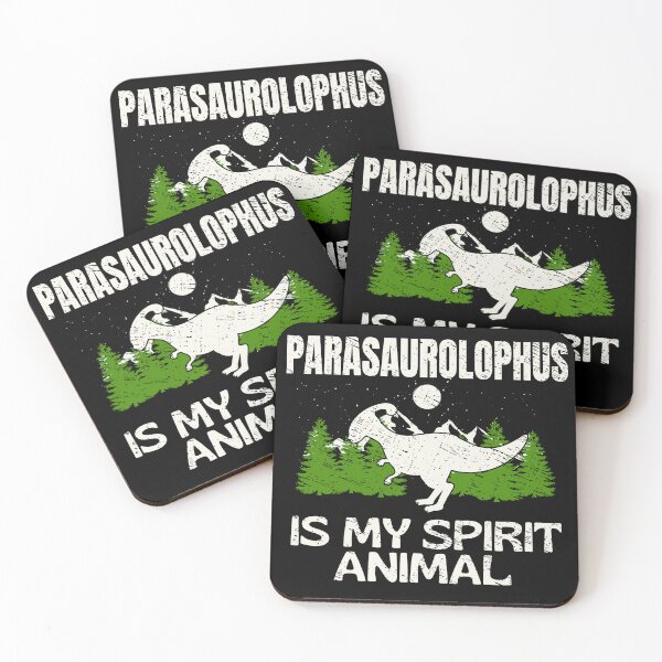 Item preview, Parasaurolophus is My Spirit Animal Dinosaur Lovers Vintage designed and sold by diip.