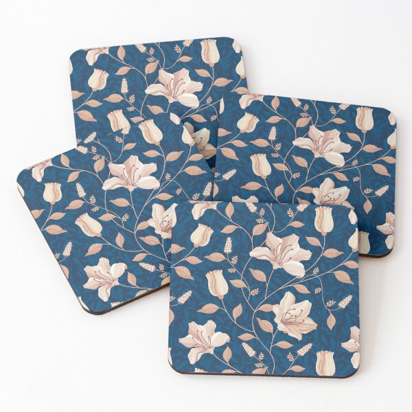 Item preview, Luxury Golden Lily Pattern designed and sold by TeeBeesDesign.