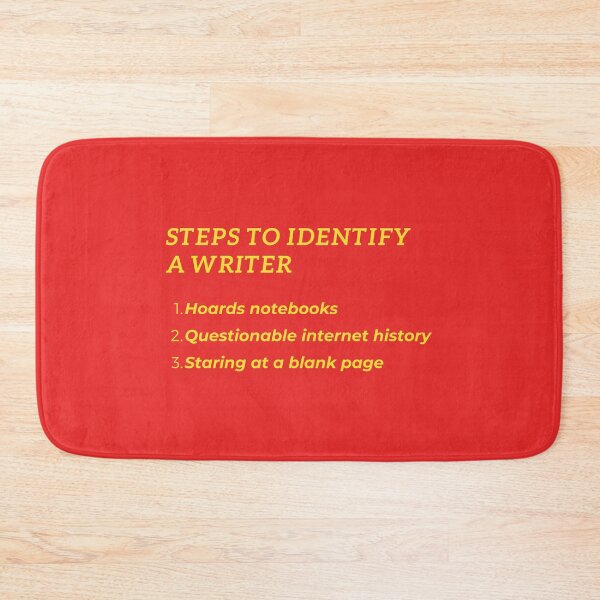 Item preview, Steps to Identify a Writer designed and sold by foreverfictionl.