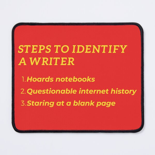 Item preview, Steps to Identify a Writer designed and sold by foreverfictionl.