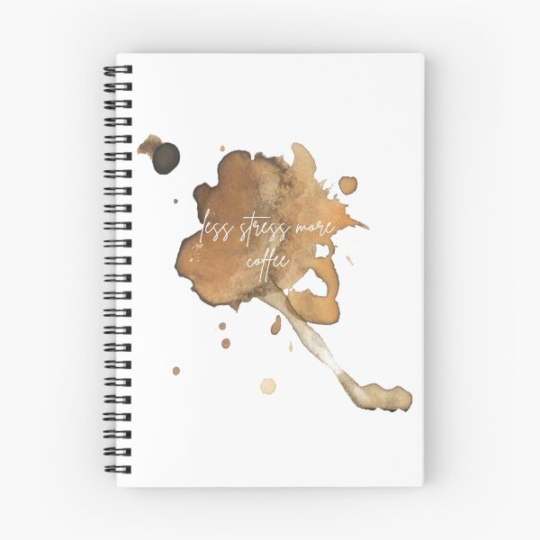 Item preview, less stress more coffee designed and sold by DoraHappy.