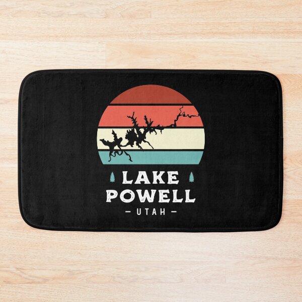 Artikelvorschau, Lake Powell Utah Nationalpark Camping Retro entworfen und verkauft von Uppercase Tees.