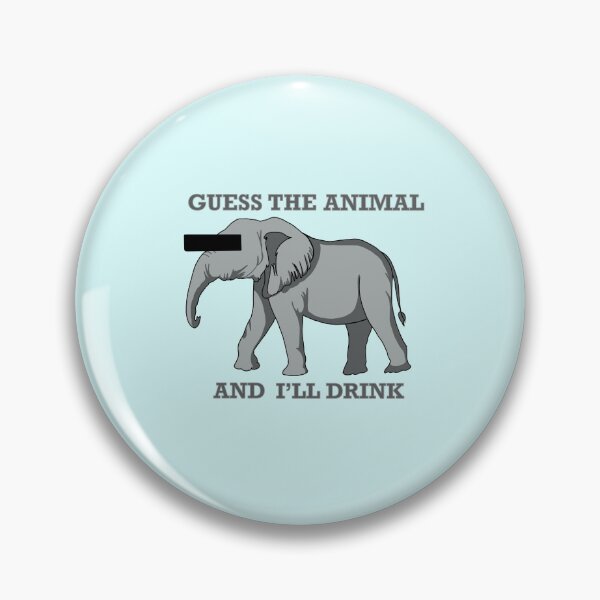 Item preview, Guess the Animal and I’ll Drink designed and sold by ShirtTurtle.