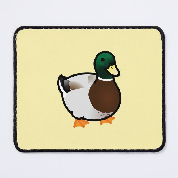 Cute Duck Swimming Cartoon' Mouse Pad