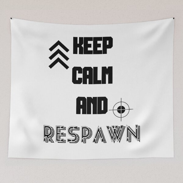 Item preview, Keep Calm and Respawn designed and sold by jpn insprd.