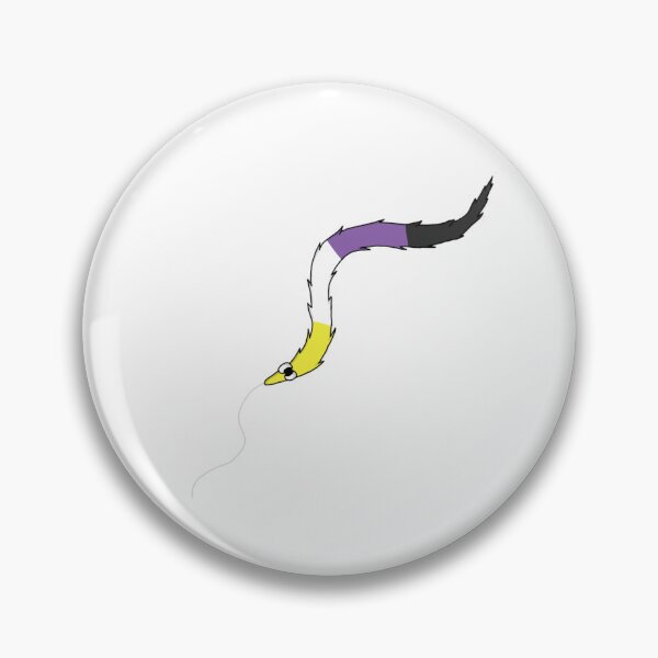 Item preview, Non binary worm on a string designed and sold by tacopoop24.
