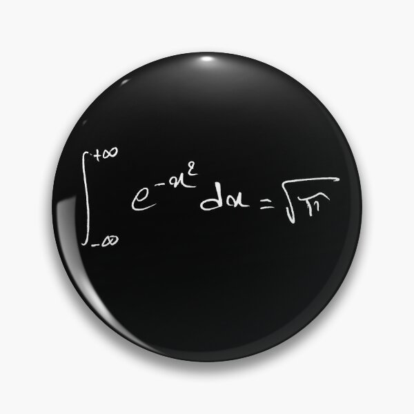 Item preview, Copy of math equations: gaussian integral handwritten designed and sold by NoetherSym.