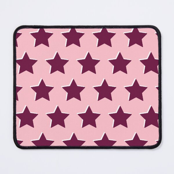 Item preview, repeating star design (pink) designed and sold by lotsofniches.