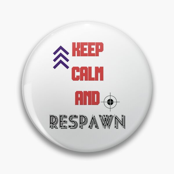 Item preview, Keep Calm and Respawn designed and sold by jpn insprd.