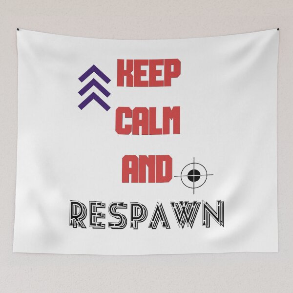 Item preview, Keep Calm and Respawn designed and sold by jpn insprd.