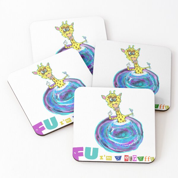 Item preview, FU i'm a giraffe designed and sold by Jimpalimpa.