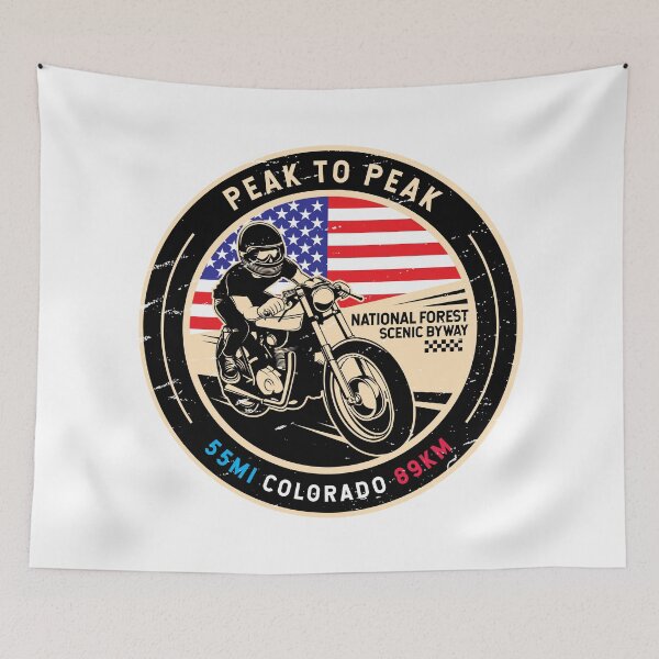 Item preview, Pico a pico | Colorado | Motocicleta designed and sold by KrisSidDesigns.