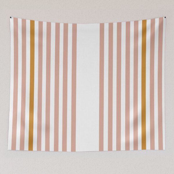Item preview, fall pink stripes designed and sold by MGuyerArt.