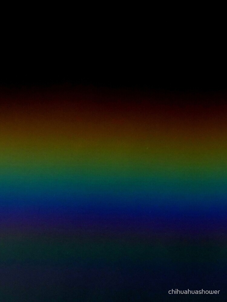 Rainbow refraction by chihuahuashower