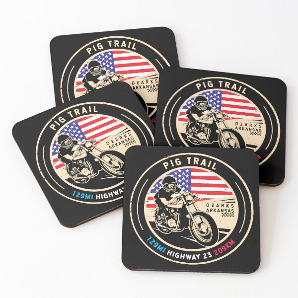Item preview, Pig Trail | Arkansas | Motorcycle designed and sold by KrisSidDesigns.
