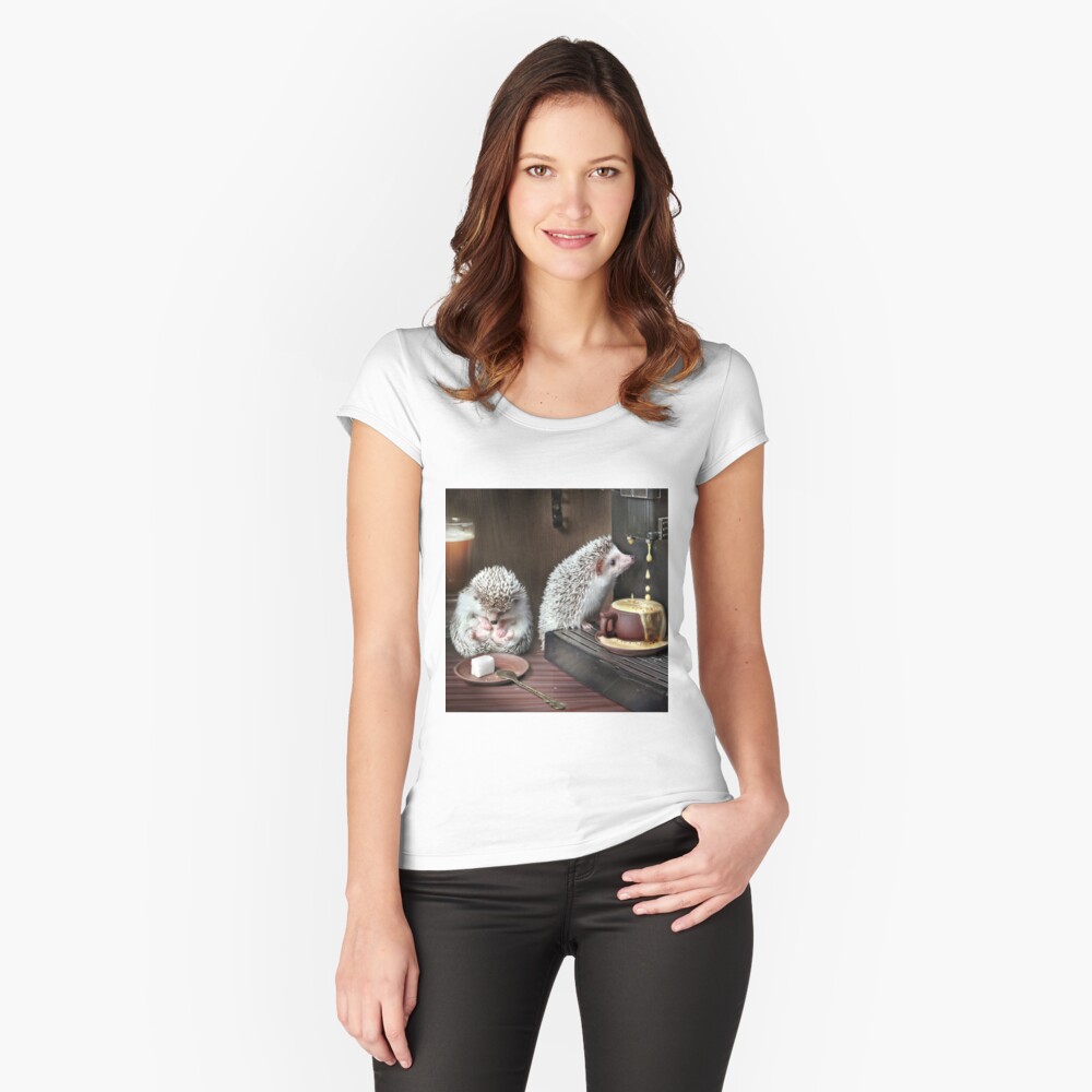 Item preview, Fitted Scoop T-Shirt designed and sold by Eremina-Elena.