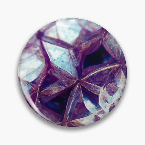 Item preview, Purple Crystalline Mandala pattern designed and sold by StoneyPhenix.